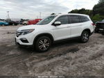 2017 Honda Pilot Ex-l White vin: 5FNYF6H5XHB094356