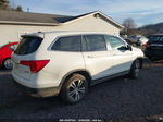 2016 Honda Pilot Ex-l White vin: 5FNYF6H63GB076837