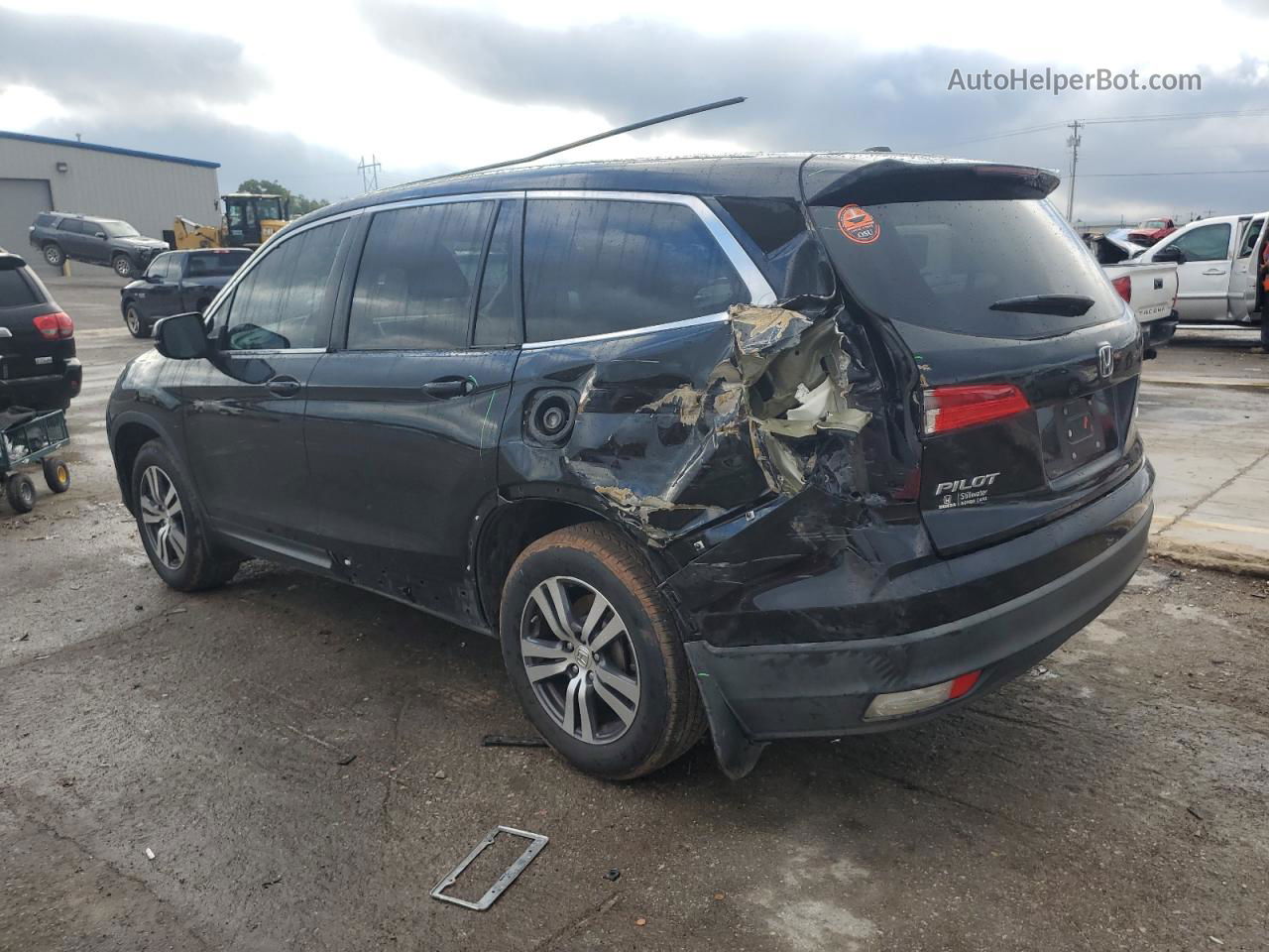 2017 Honda Pilot Exl Black vin: 5FNYF6H64HB065086