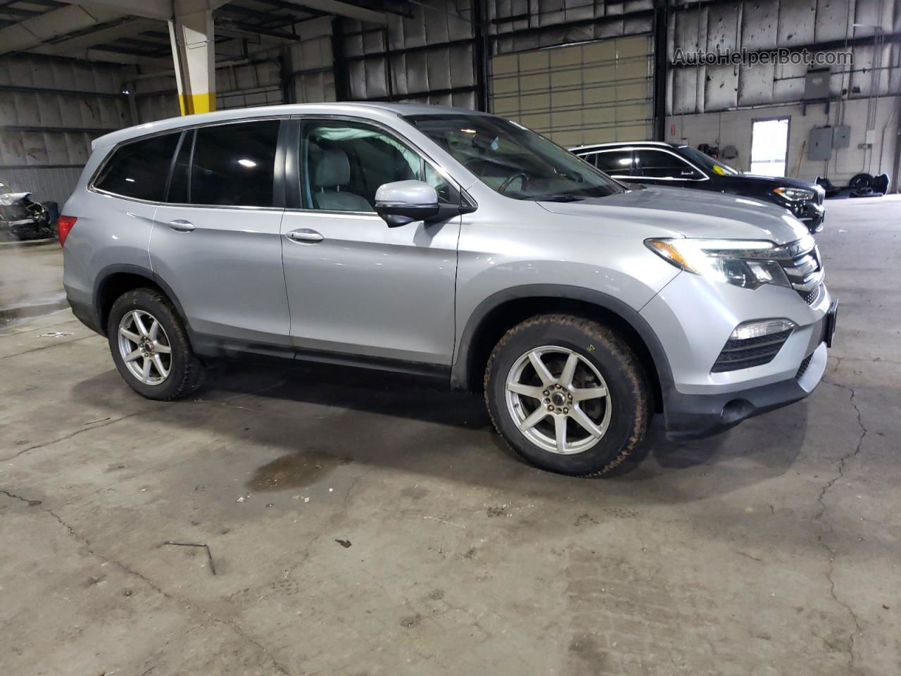 2016 Honda Pilot Exl Silver vin: 5FNYF6H66GB065010