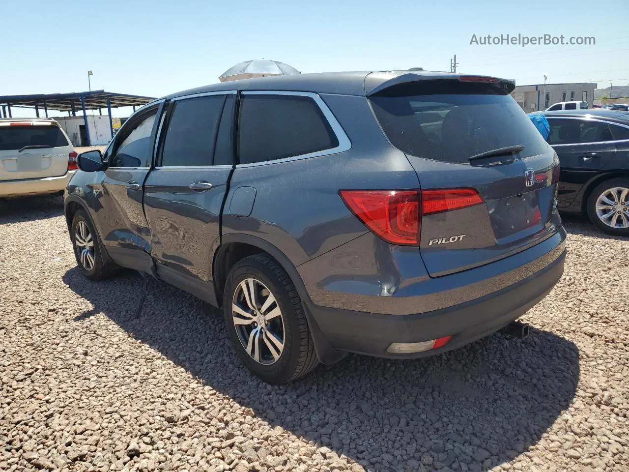 2016 Honda Pilot Exl Black vin: 5FNYF6H66GB082471