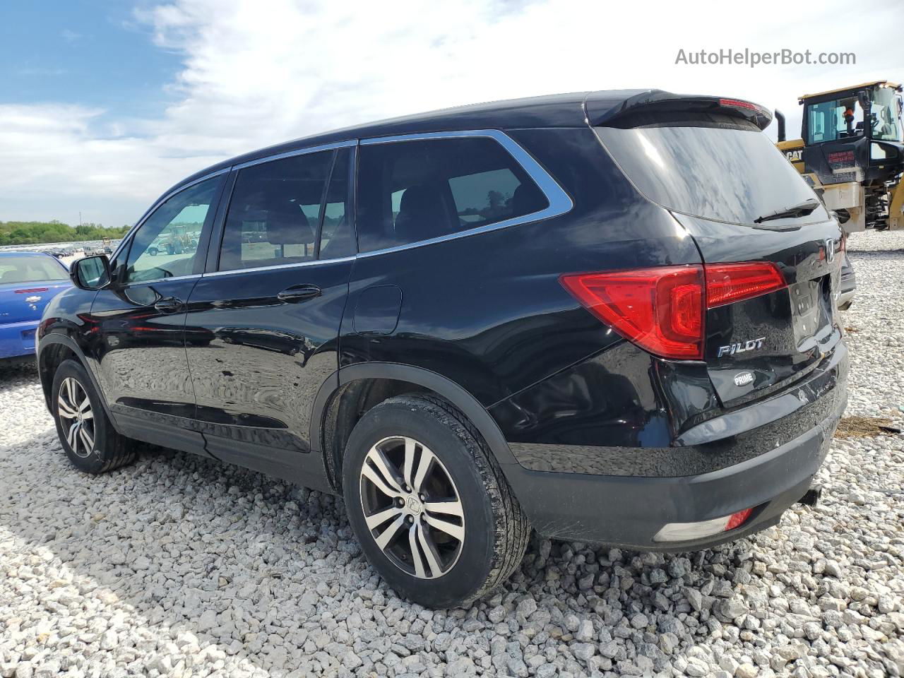 2016 Honda Pilot Exl Черный vin: 5FNYF6H68GB062531