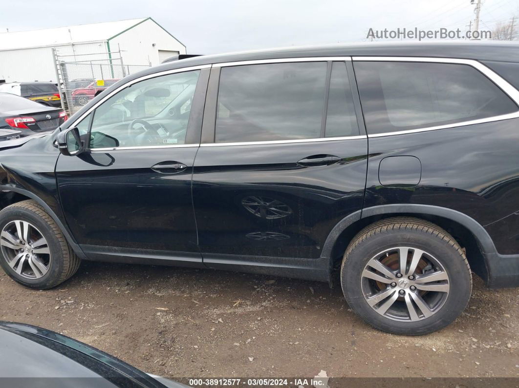 2017 Honda Pilot Ex-l Черный vin: 5FNYF6H70HB102756