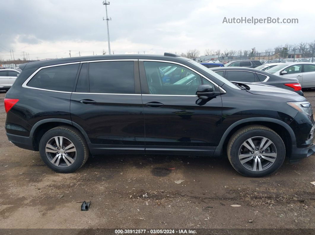 2017 Honda Pilot Ex-l Черный vin: 5FNYF6H70HB102756