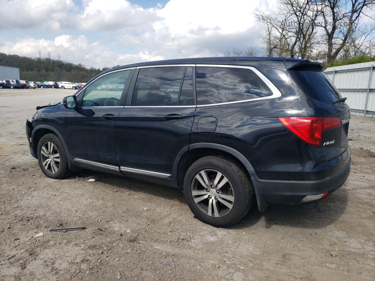 2016 Honda Pilot Exln Charcoal vin: 5FNYF6H77GB049214