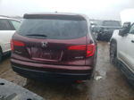 2016 Honda Pilot Exln Burgundy vin: 5FNYF6H78GB083940