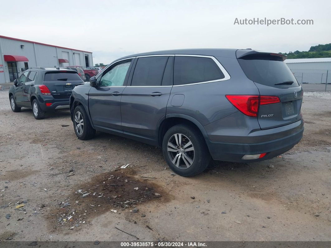 2016 Honda Pilot Ex-l Серый vin: 5FNYF6H78GB102745