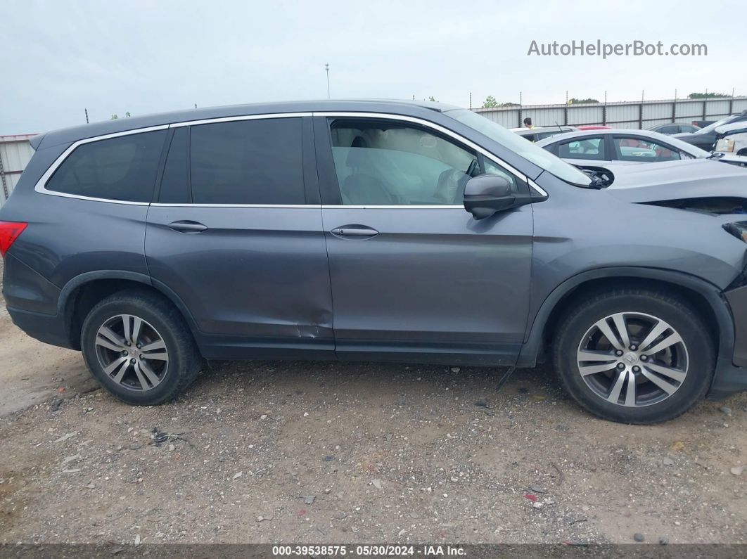 2016 Honda Pilot Ex-l Серый vin: 5FNYF6H78GB102745