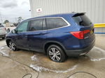 2017 Honda Pilot Exln Blue vin: 5FNYF6H78HB012027