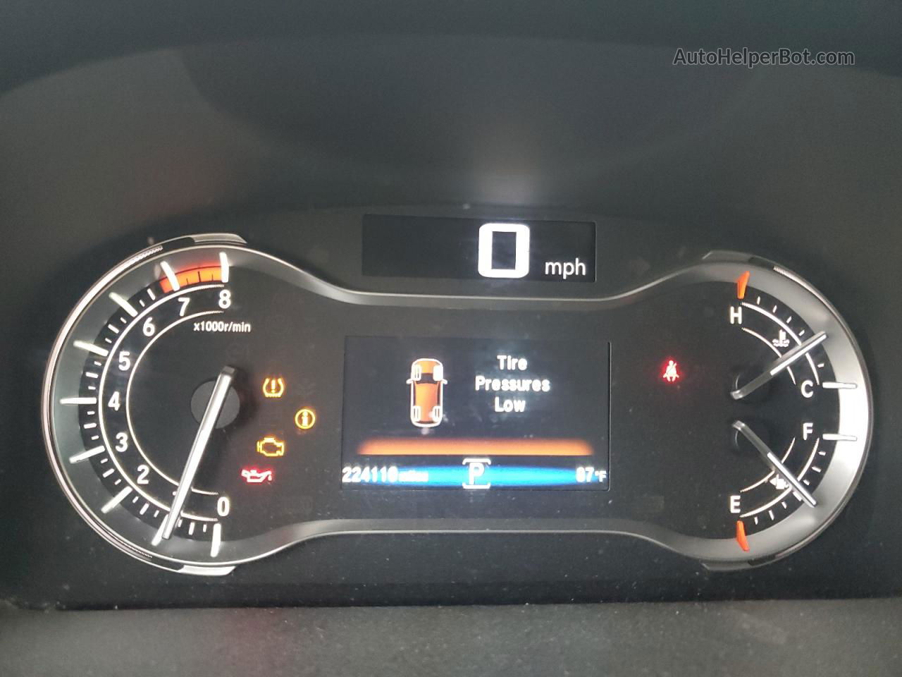 2016 Honda Pilot Exl Серый vin: 5FNYF6H81GB008389