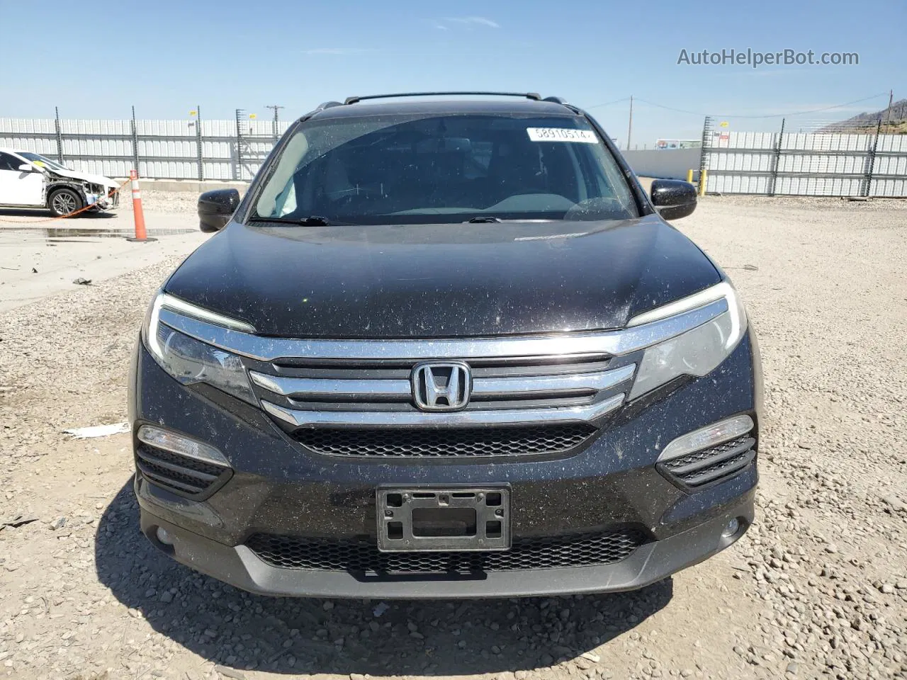 2016 Honda Pilot Exl Black vin: 5FNYF6H83GB004196