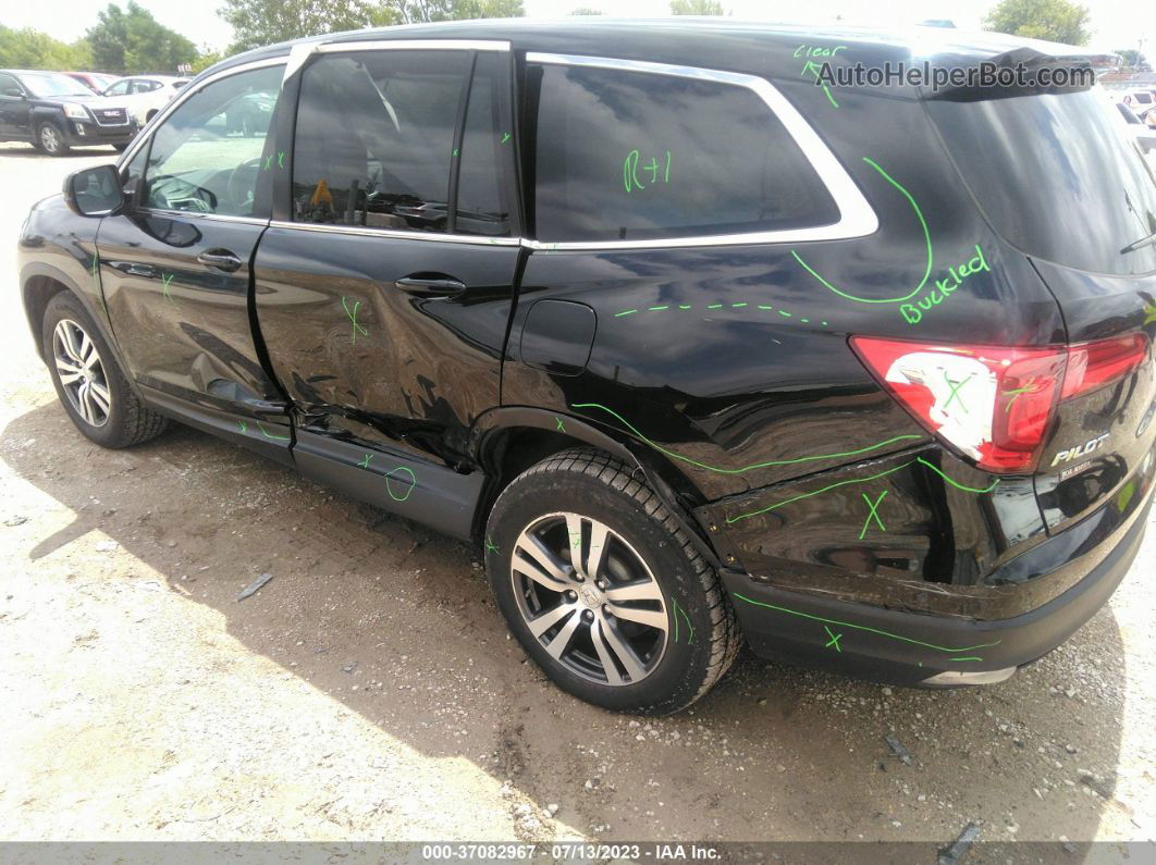 2017 Honda Pilot Ex-l Black vin: 5FNYF6H85HB070251