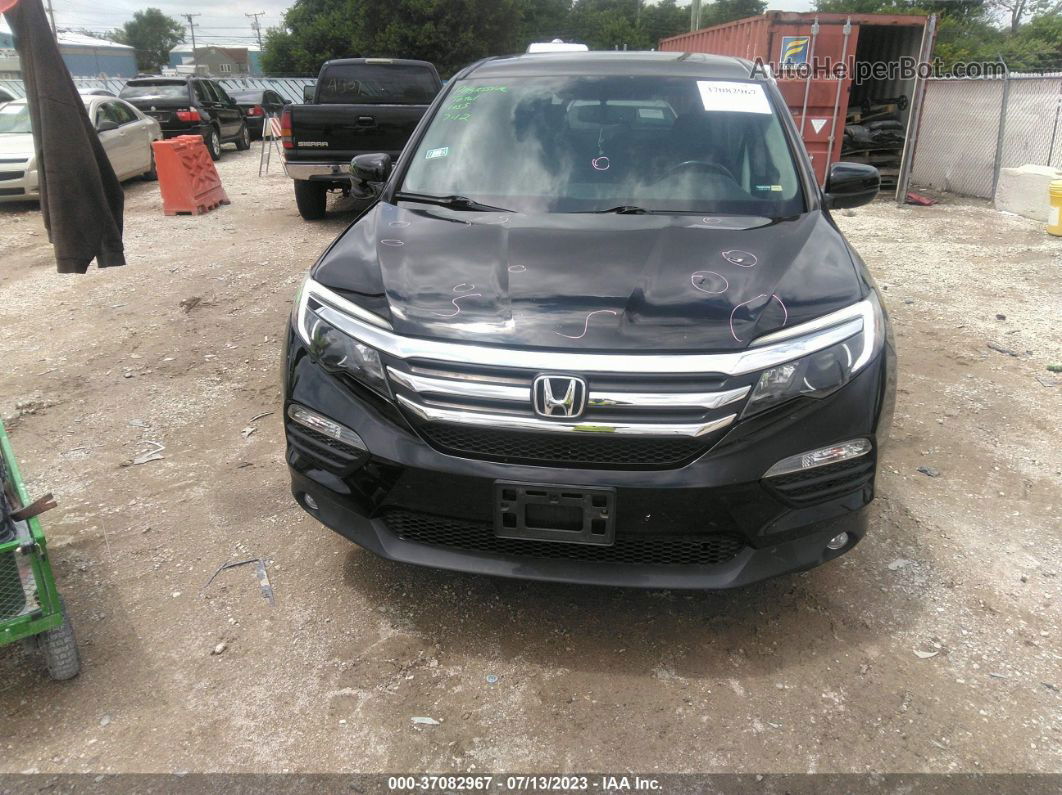 2017 Honda Pilot Ex-l Черный vin: 5FNYF6H85HB070251