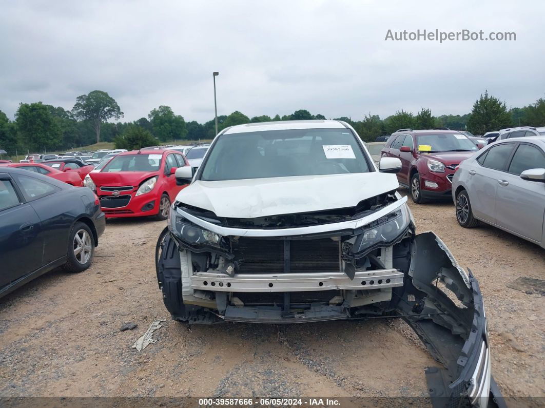 2016 Honda Pilot Ex-l White vin: 5FNYF6H86GB119293