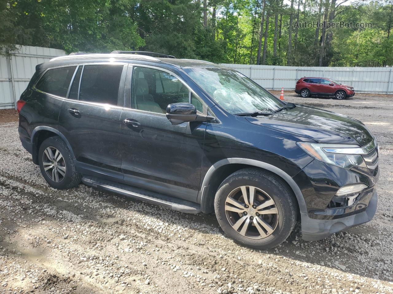 2017 Honda Pilot Exl Black vin: 5FNYF6H86HB016179