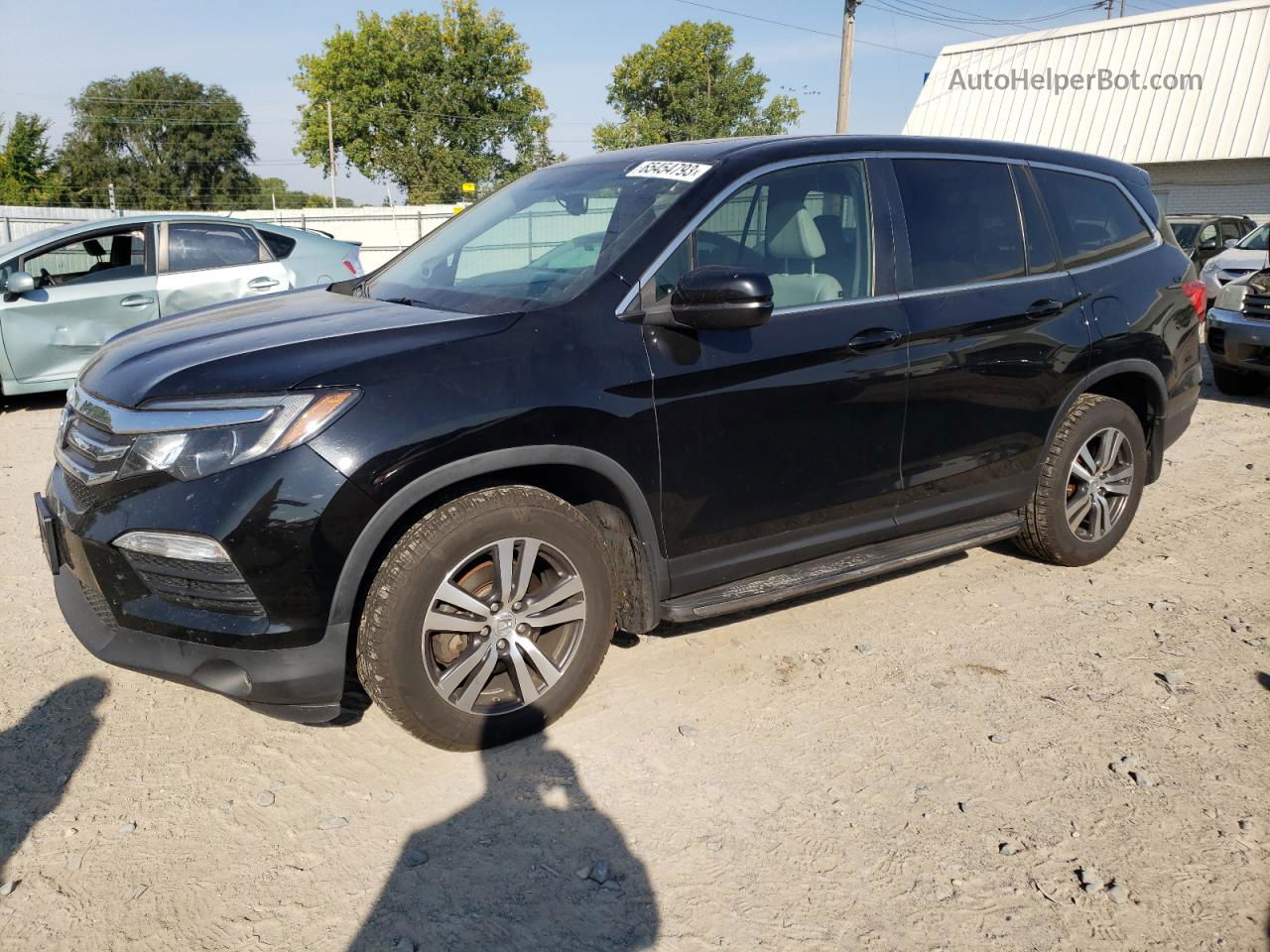 2017 Honda Pilot Exl Black vin: 5FNYF6H8XHB007307