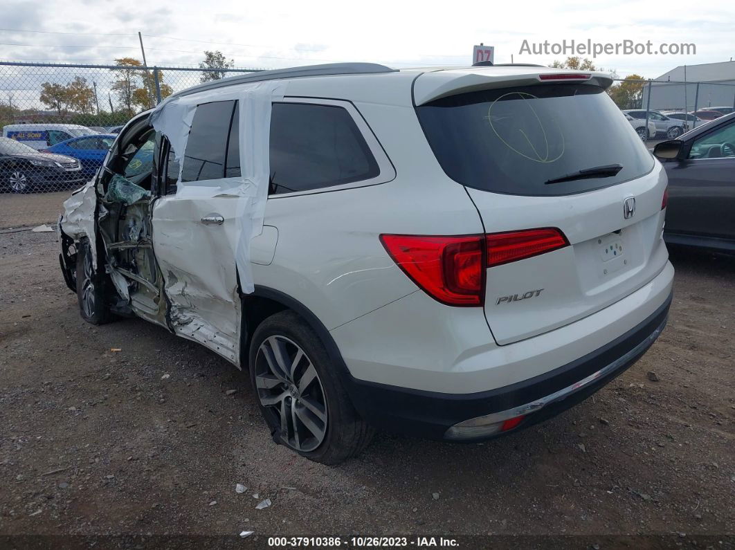 2017 Honda Pilot Touring White vin: 5FNYF6H90HB031334