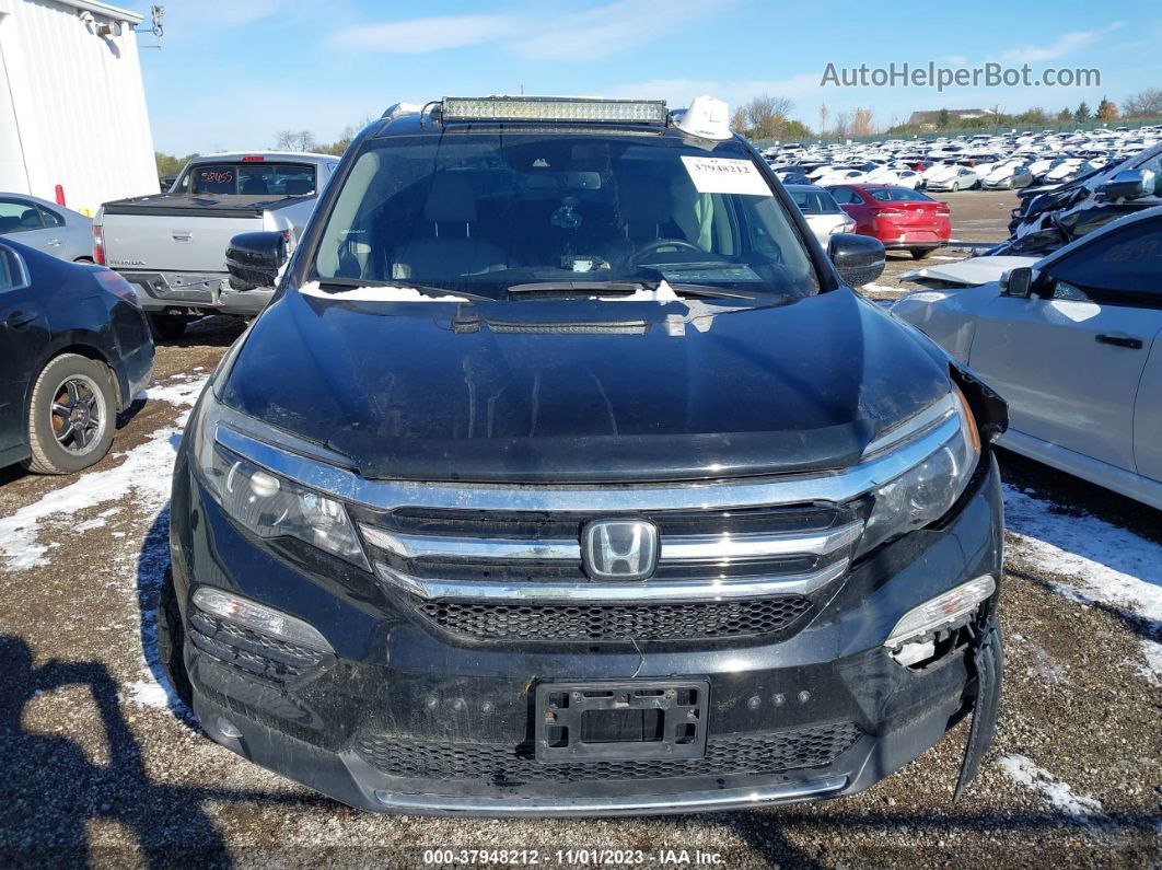 2017 Honda Pilot Touring Черный vin: 5FNYF6H90HB063720