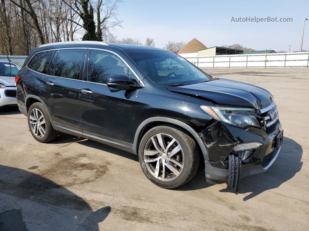 2017 Honda Pilot Touring Black vin: 5FNYF6H91HB002764