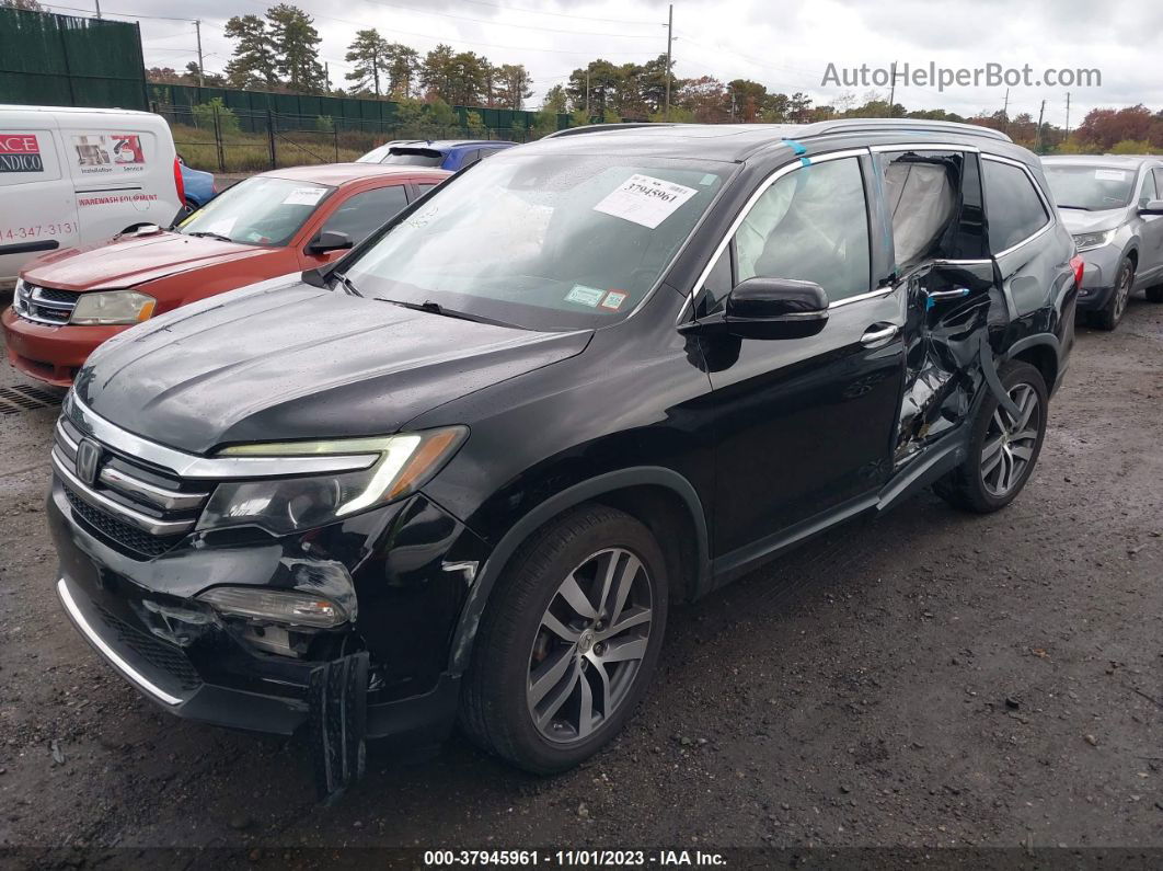 2016 Honda Pilot Touring Black vin: 5FNYF6H92GB028837