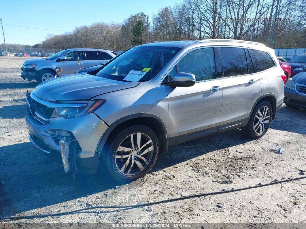 2017 Honda Pilot Touring Silver vin: 5FNYF6H92HB000697