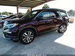 2017 Honda Pilot Touring Maroon vin: 5FNYF6H92HB054498