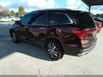 2017 Honda Pilot Touring Maroon vin: 5FNYF6H92HB054498