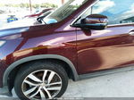 2017 Honda Pilot Touring Maroon vin: 5FNYF6H92HB054498