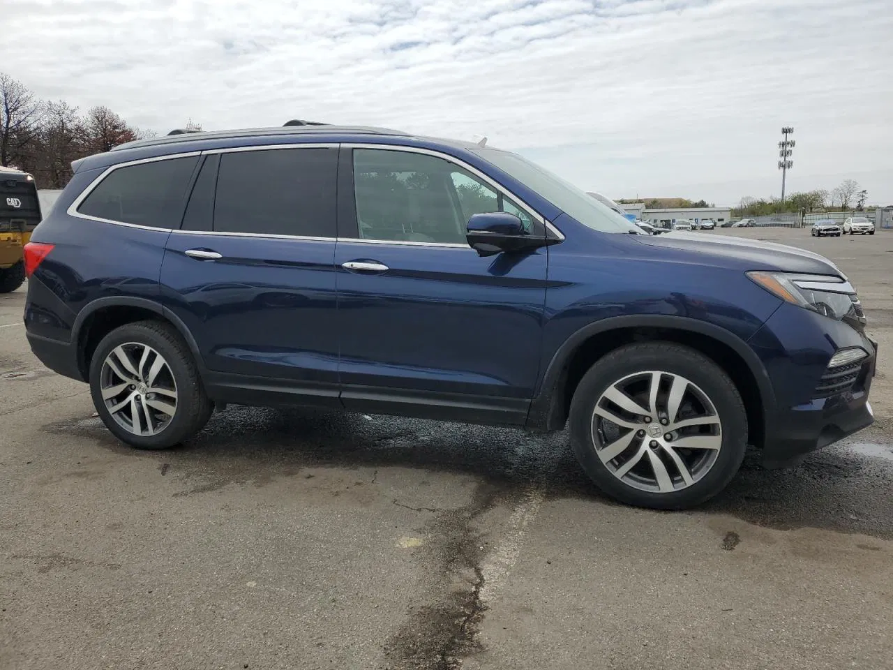 2016 Honda Pilot Touring Синий vin: 5FNYF6H93GB099268