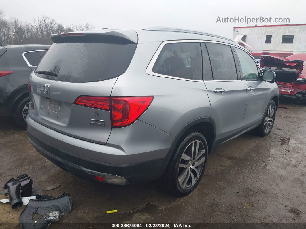 2017 Honda Pilot Touring Silver vin: 5FNYF6H93HB011370