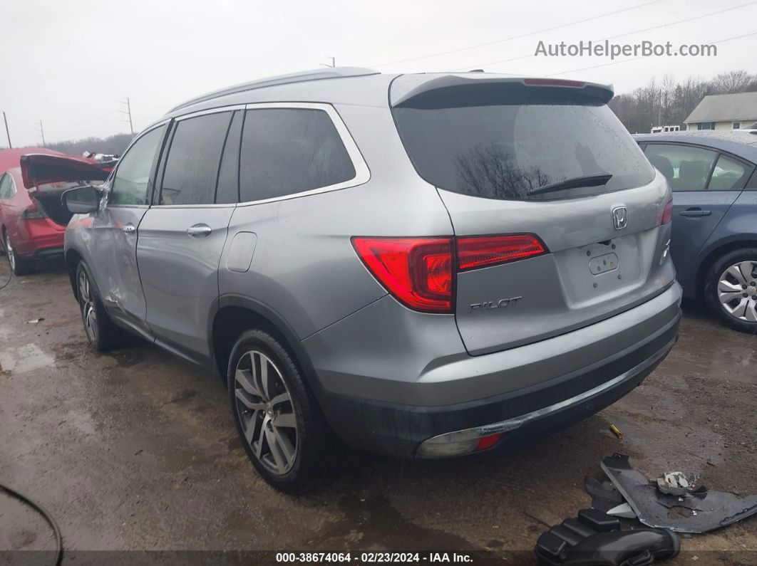 2017 Honda Pilot Touring Серебряный vin: 5FNYF6H93HB011370