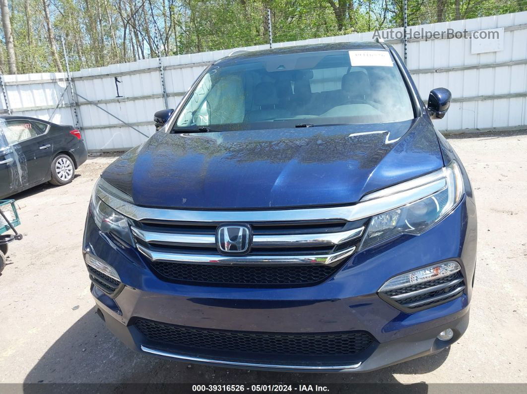 2017 Honda Pilot Touring Navy vin: 5FNYF6H93HB037077