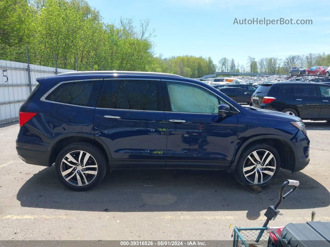 2017 Honda Pilot Touring Navy vin: 5FNYF6H93HB037077