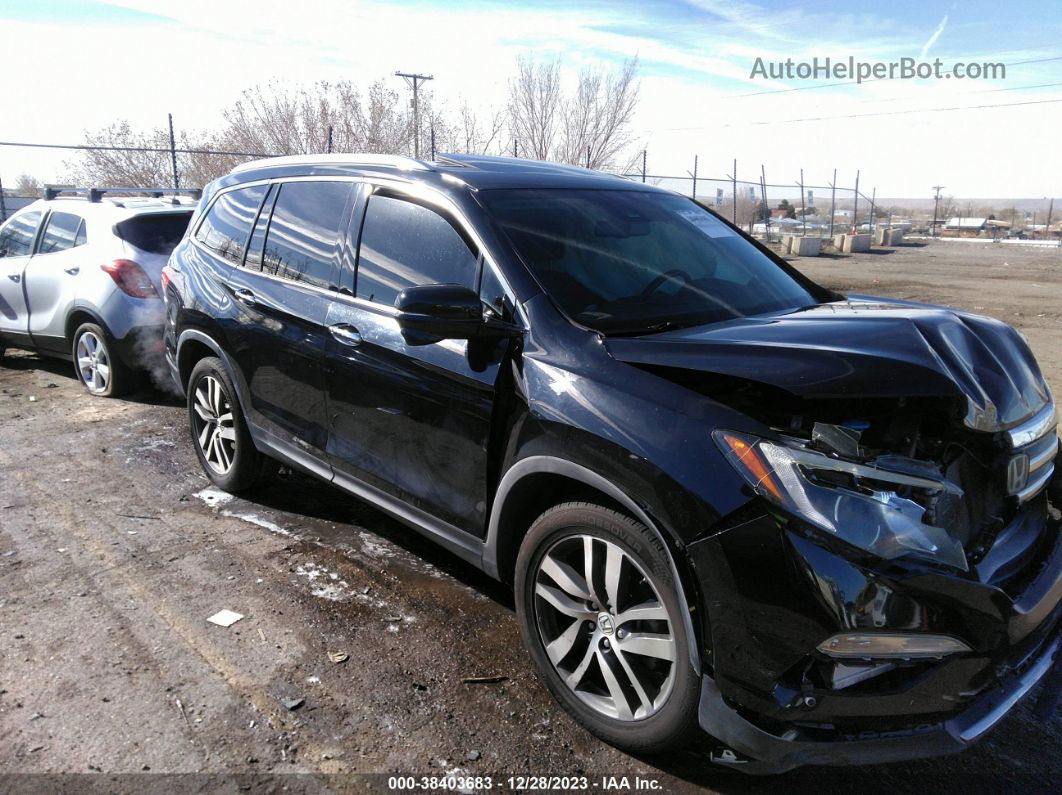 2016 Honda Pilot Touring Black vin: 5FNYF6H94GB098873