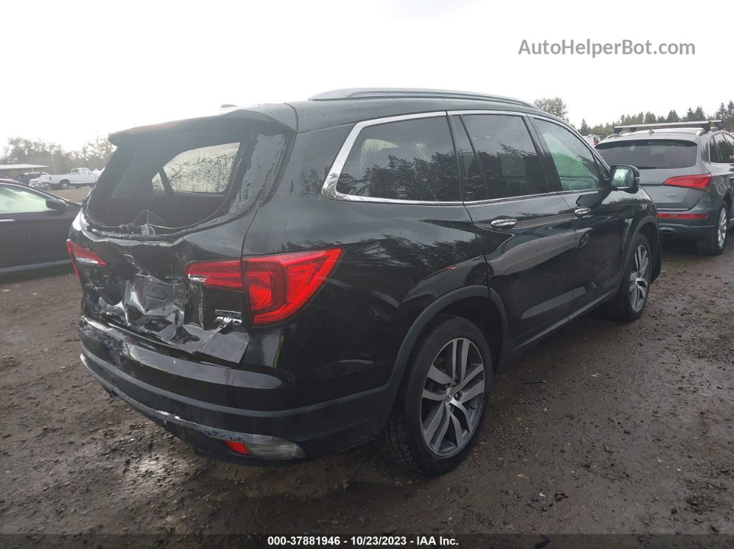 2017 Honda Pilot Touring Черный vin: 5FNYF6H94HB060125