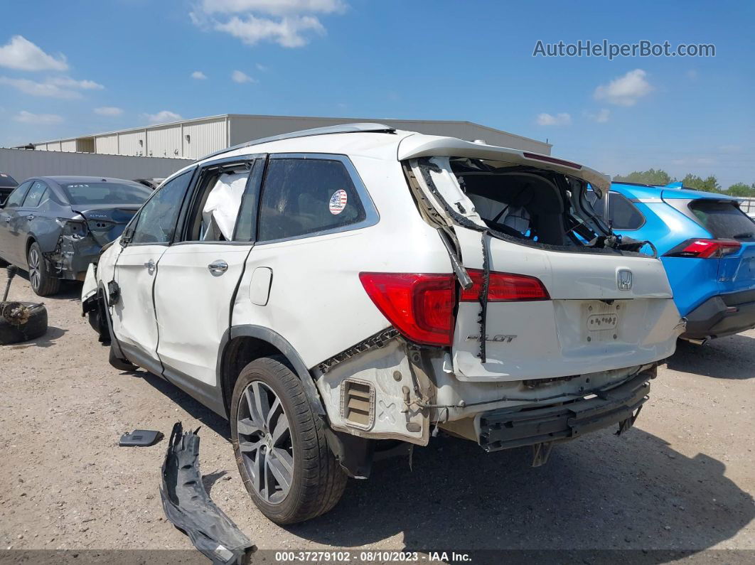 2016 Honda Pilot Touring White vin: 5FNYF6H95GB047706