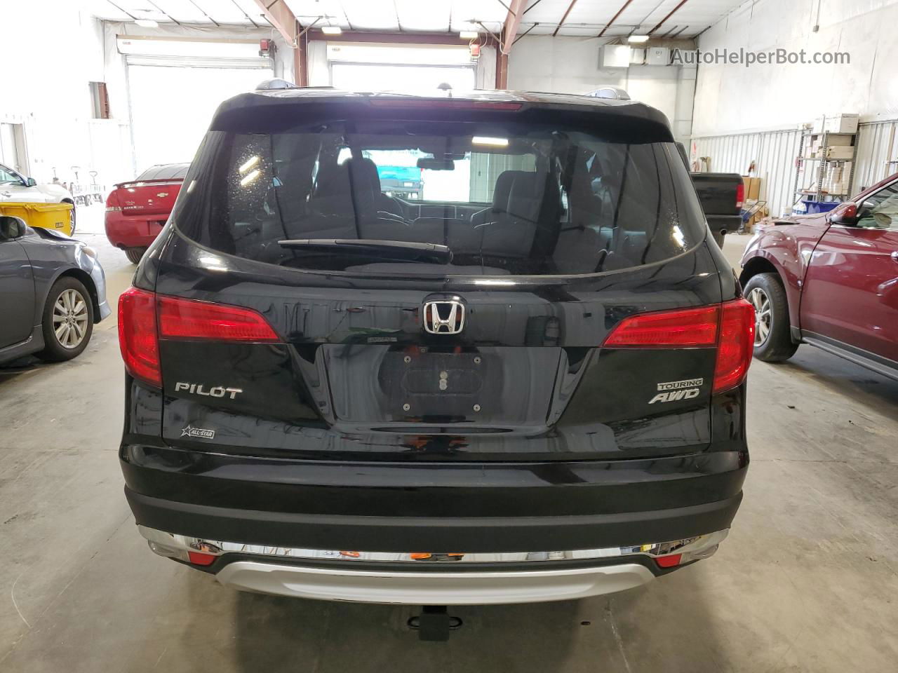 2017 Honda Pilot Touring Black vin: 5FNYF6H95HB008759