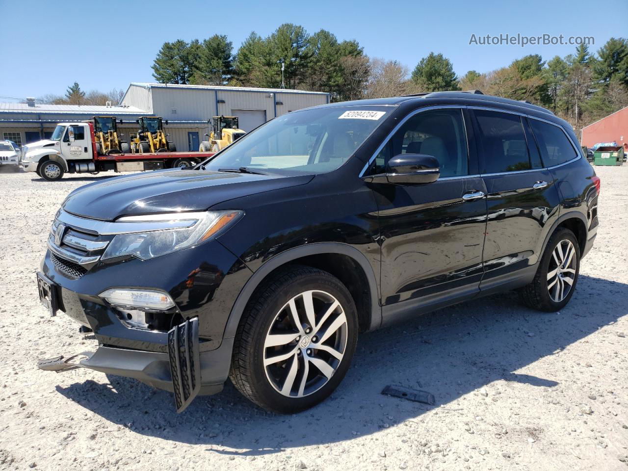 2017 Honda Pilot Touring Black vin: 5FNYF6H95HB025156