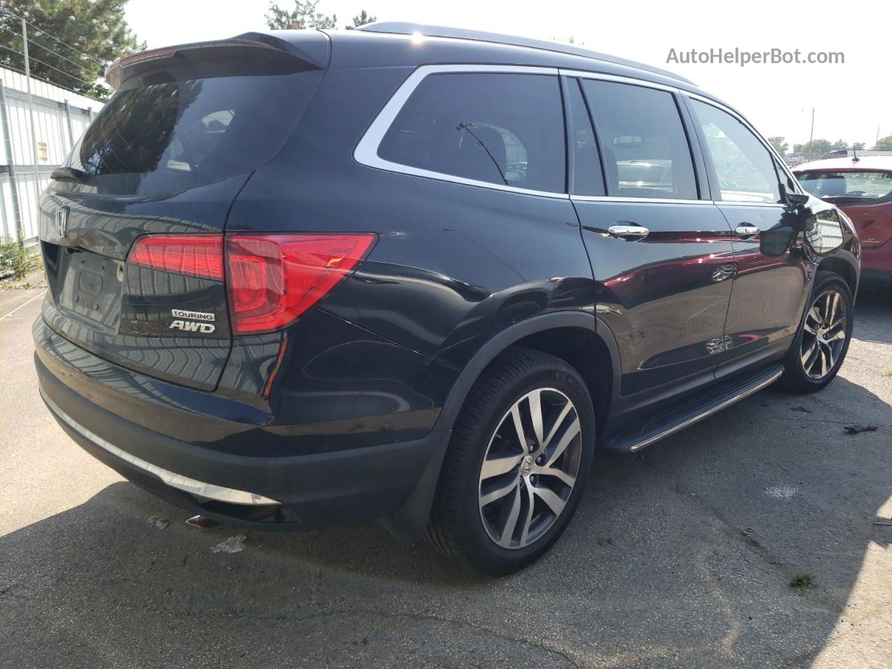 2016 Honda Pilot Touring Black vin: 5FNYF6H97GB086751