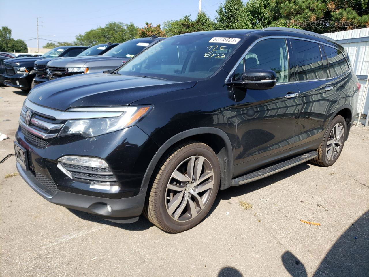 2016 Honda Pilot Touring Black vin: 5FNYF6H97GB086751