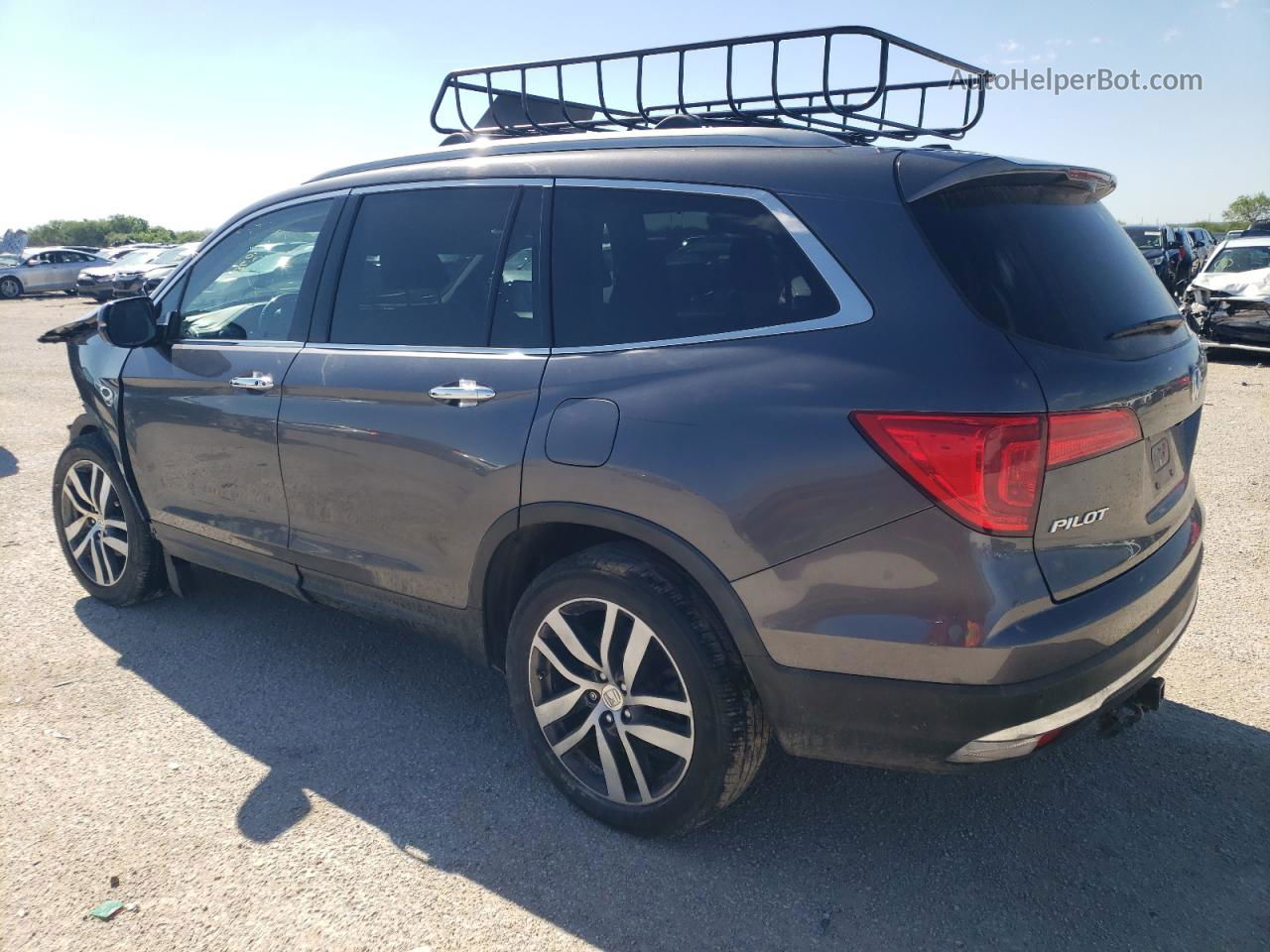 2017 Honda Pilot Touring Угольный vin: 5FNYF6H97HB027149