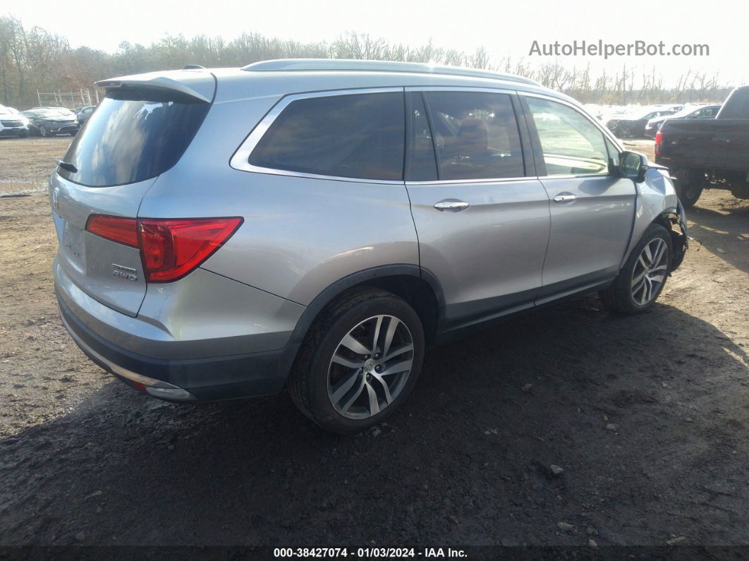 2016 Honda Pilot Touring Серебряный vin: 5FNYF6H98GB065701