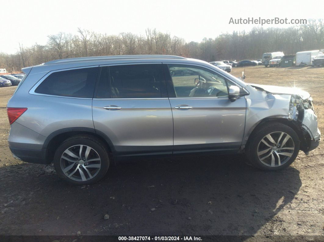 2016 Honda Pilot Touring Серебряный vin: 5FNYF6H98GB065701