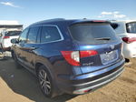 2017 Honda Pilot Touring Синий vin: 5FNYF6H98HB050990