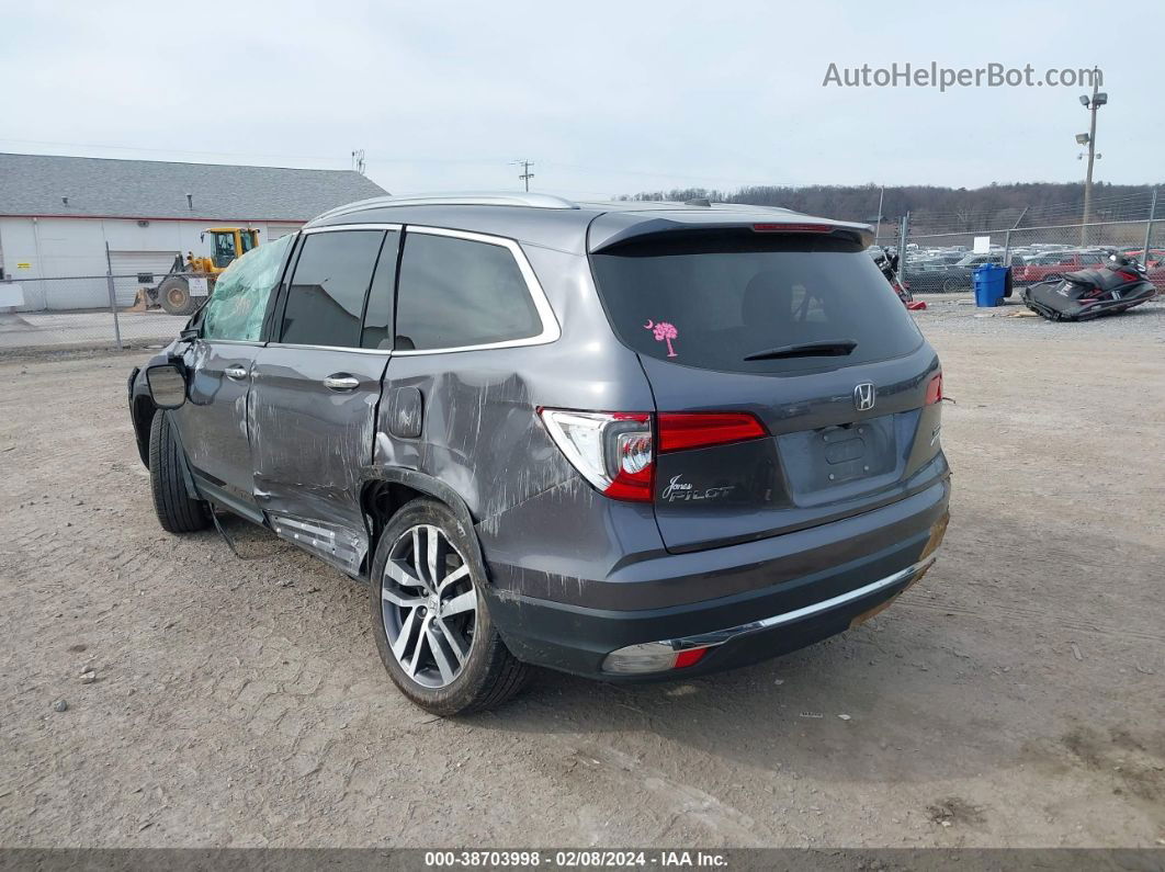 2017 Honda Pilot Touring Gray vin: 5FNYF6H9XHB066799