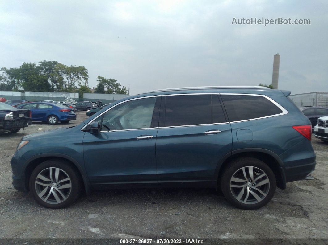 2017 Honda Pilot Touring Бирюзовый vin: 5FNYF6H9XHB508769