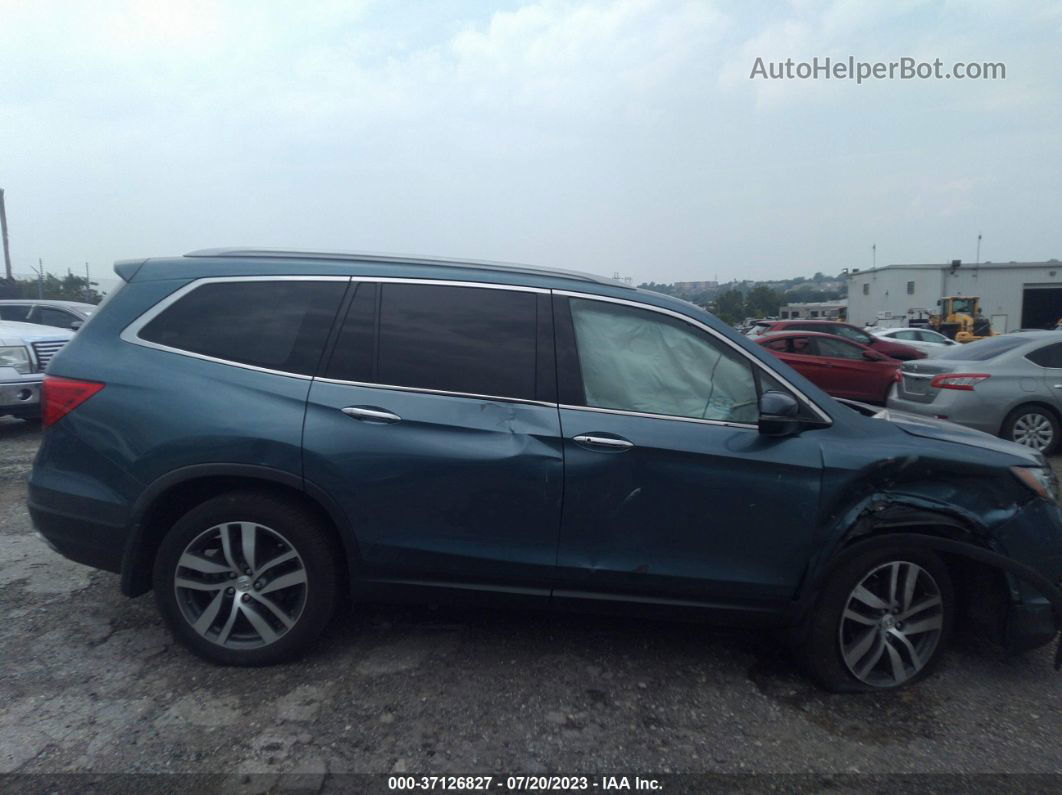 2017 Honda Pilot Touring Бирюзовый vin: 5FNYF6H9XHB508769