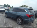 2017 Honda Pilot Touring Бирюзовый vin: 5FNYF6H9XHB508769