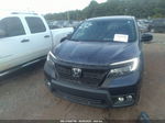 2019 Honda Passport Sport Blue vin: 5FNYF7H20KB008748