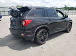 2019 Honda Passport Sport Black vin: 5FNYF7H22KB011344